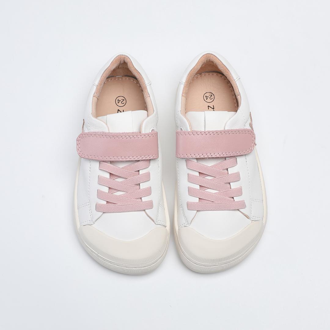Zapatilla New "Star" Blanca con estrella Rosada - Kids