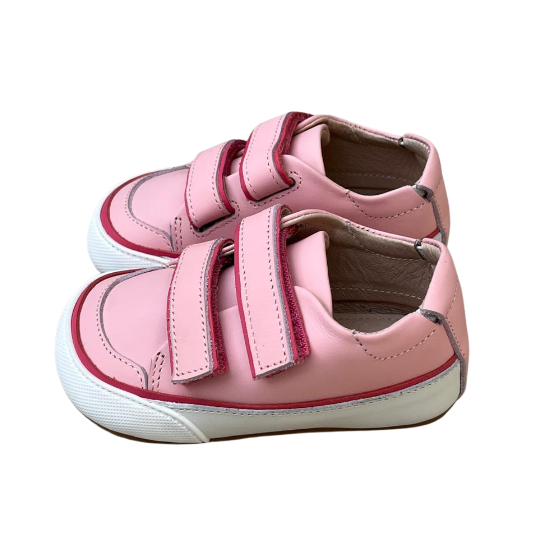 Zapatilla Cuero "Fashion" Rosada - Infant