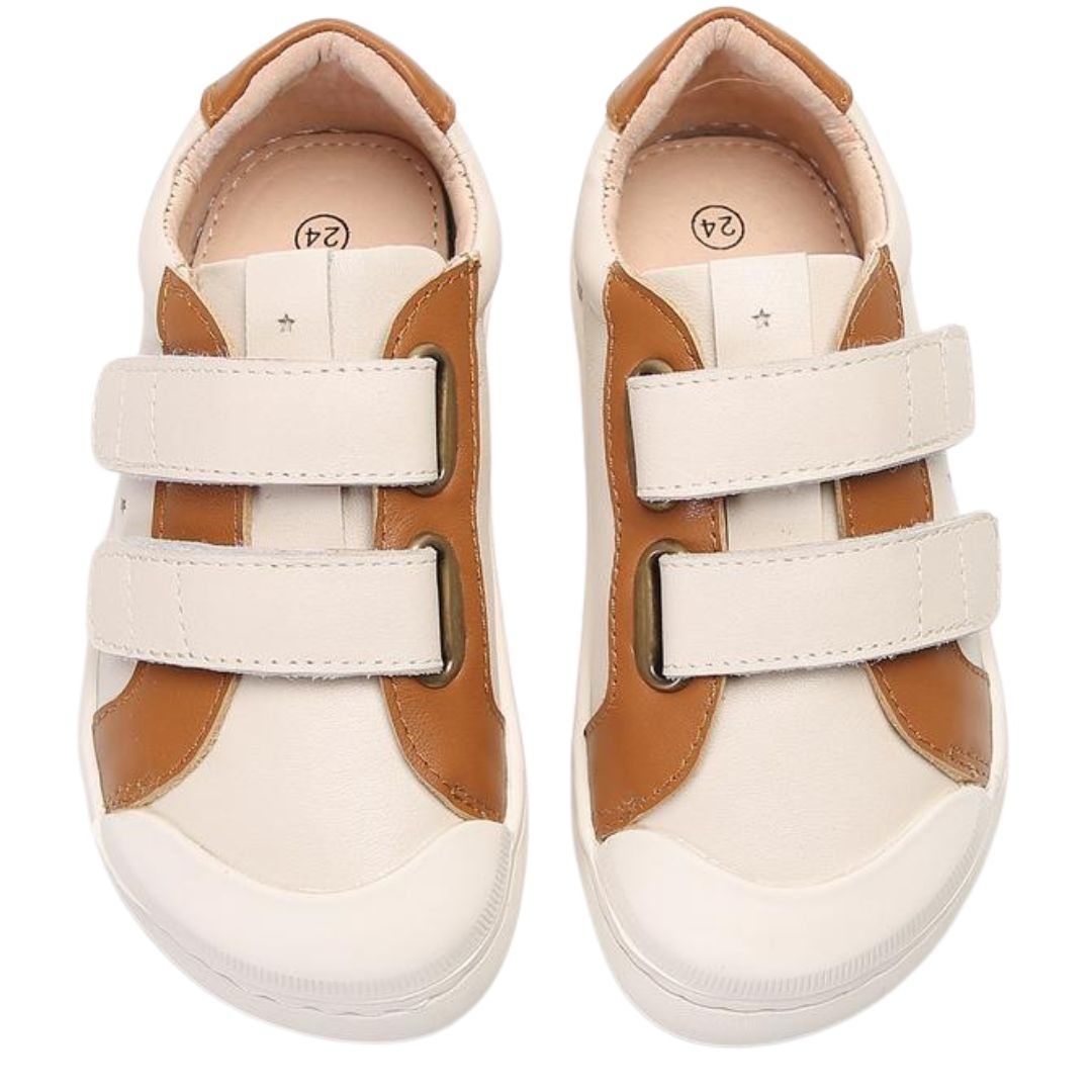 Zapatilla "Twist" Beige/Café - Kids