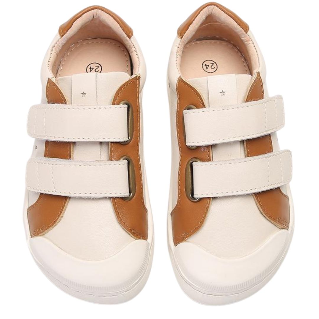 Zapatilla "Twist" Beige/Café - Toddler
