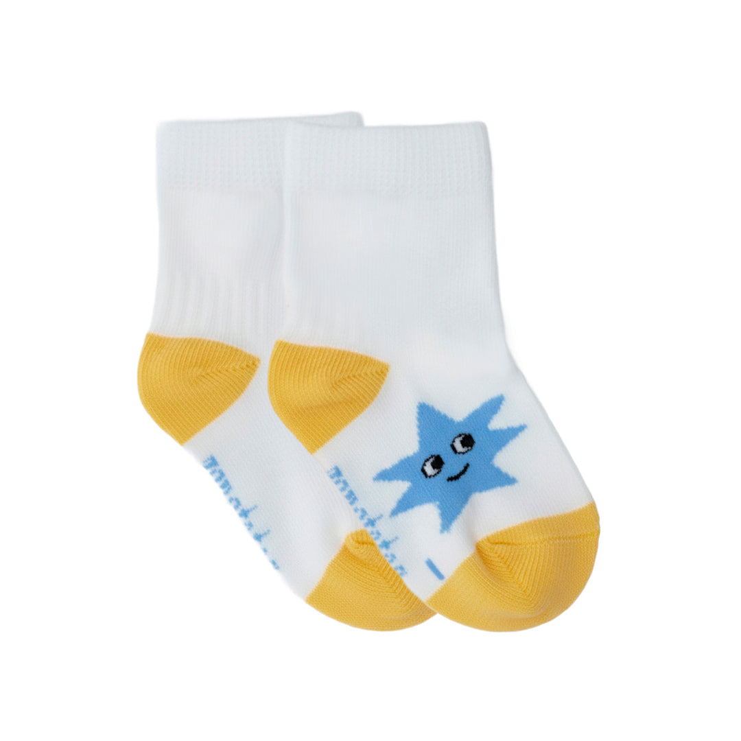 Pack de 3 Calcetines Ergonómicos Blancos School Talla 19-21