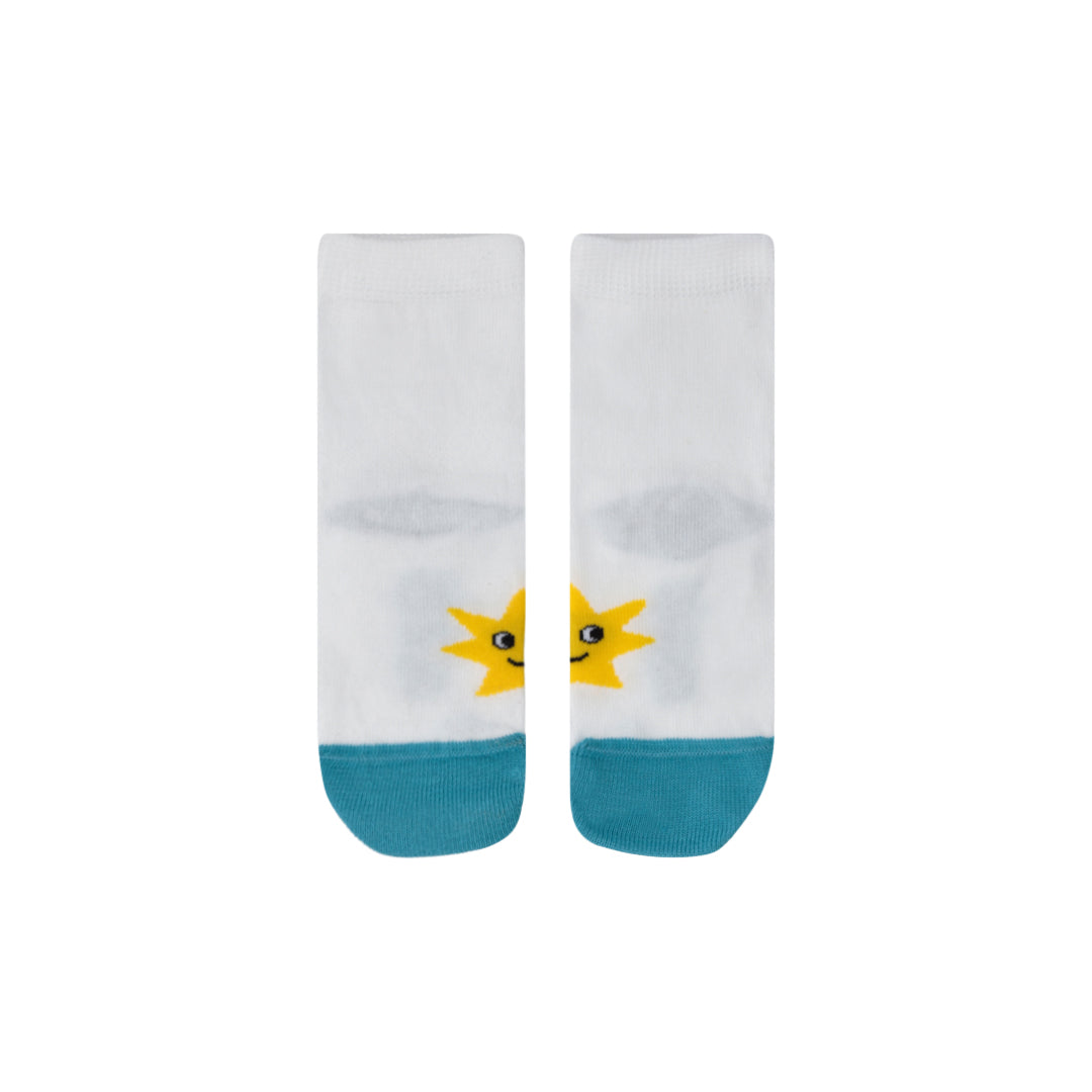 Pack de 3 Calcetines Ergonómicos Blancos School Talla 22-24