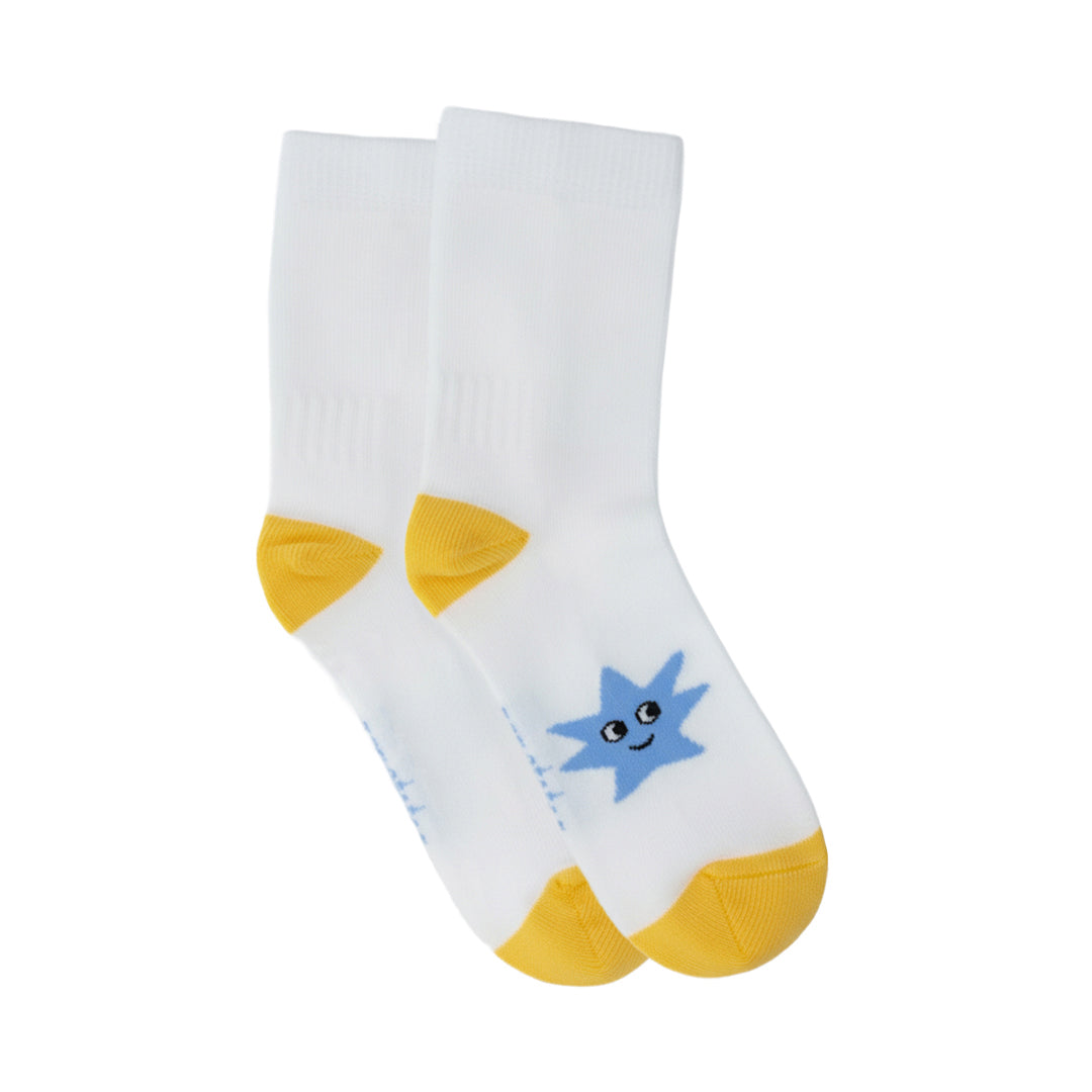 Pack de 3 Calcetines Ergonómicos Blancos School Talla 25-27