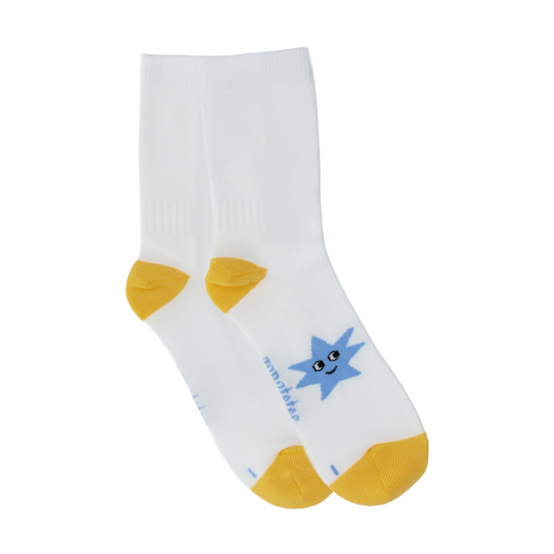 Pack de 3 Calcetines Ergonómicos Blancos School Talla 28-30