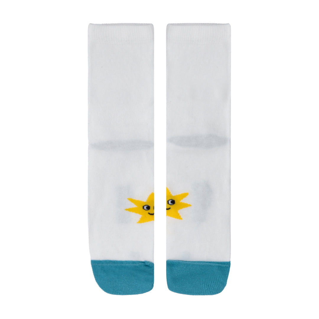 Pack de 3 Calcetines Ergonómicos Blancos School Talla 28-30