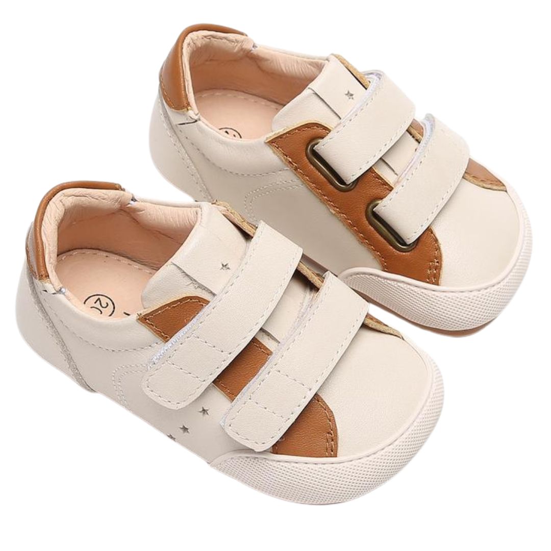 Zapatilla "Twist" Beige/Café - Infant