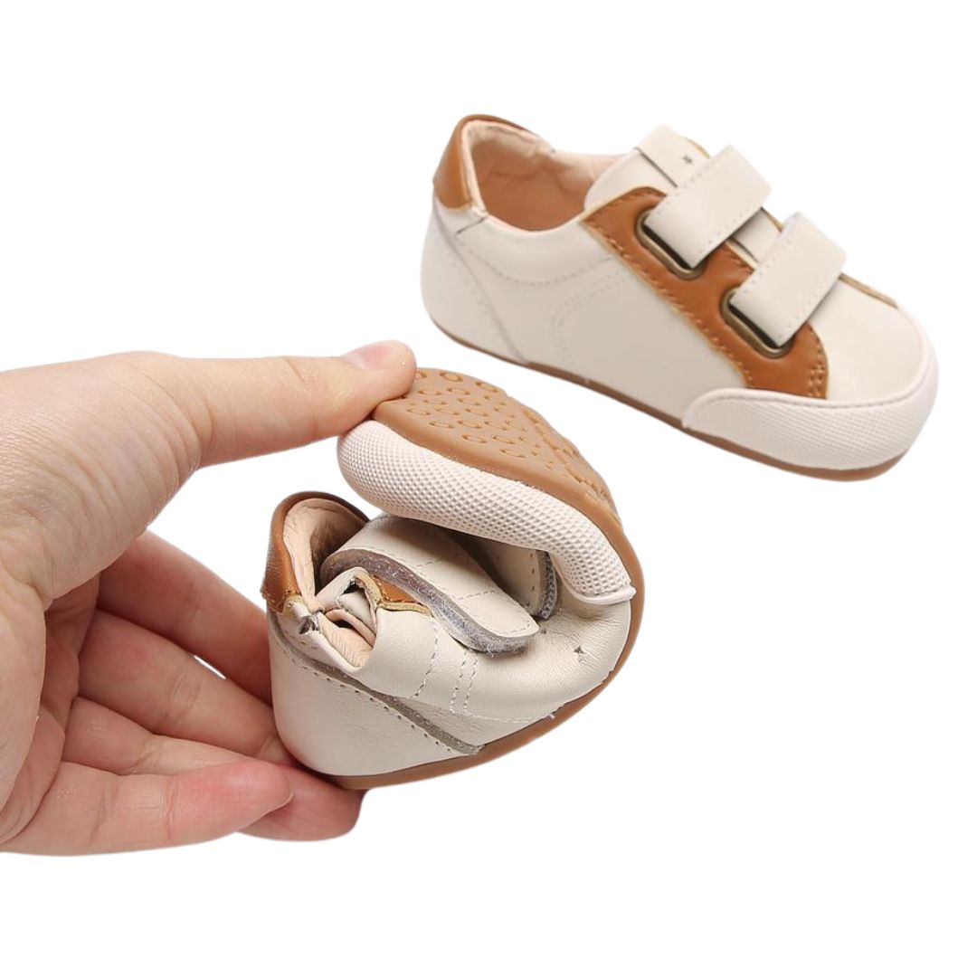 Zapatilla "Twist" Beige/Café - Infant