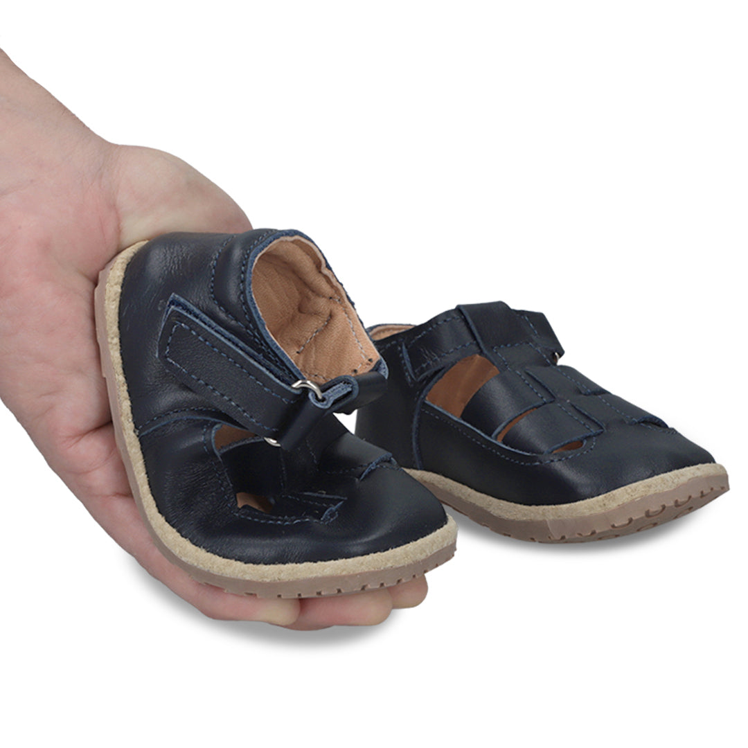 Sandalia Ergonómica Marino con velcro - Infant
