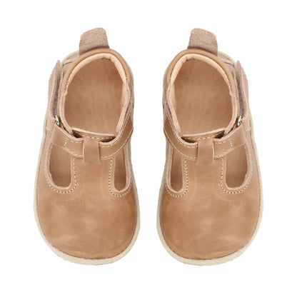 Zapato "Open" Camel - Baby