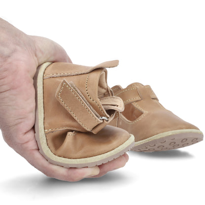 Zapato "Open" Camel - Baby