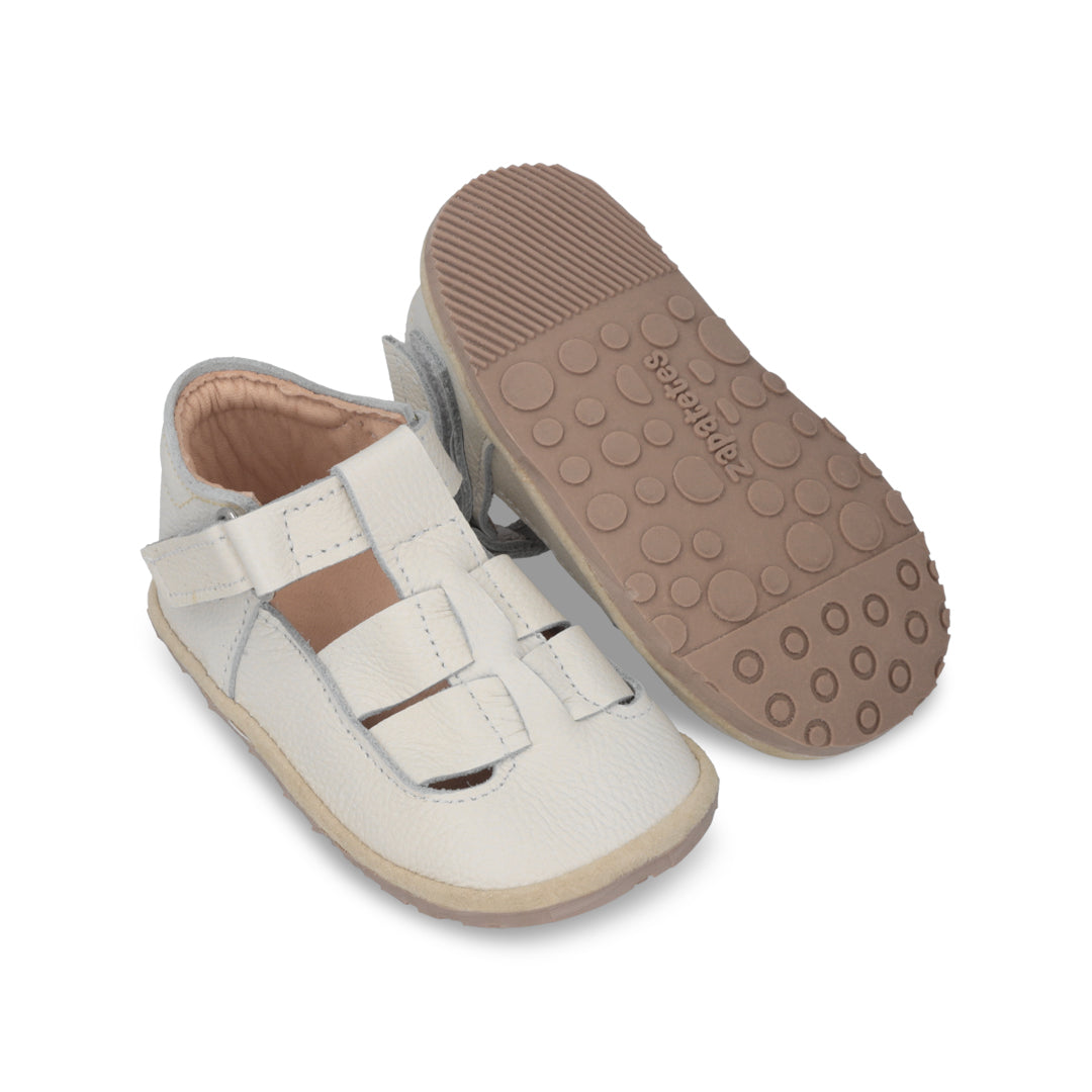 Sandalia Ergonómica Crudo con velcro - Infant