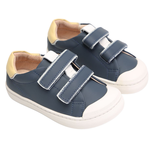 Zapatilla Cuero "Fashion" Marino - Kids