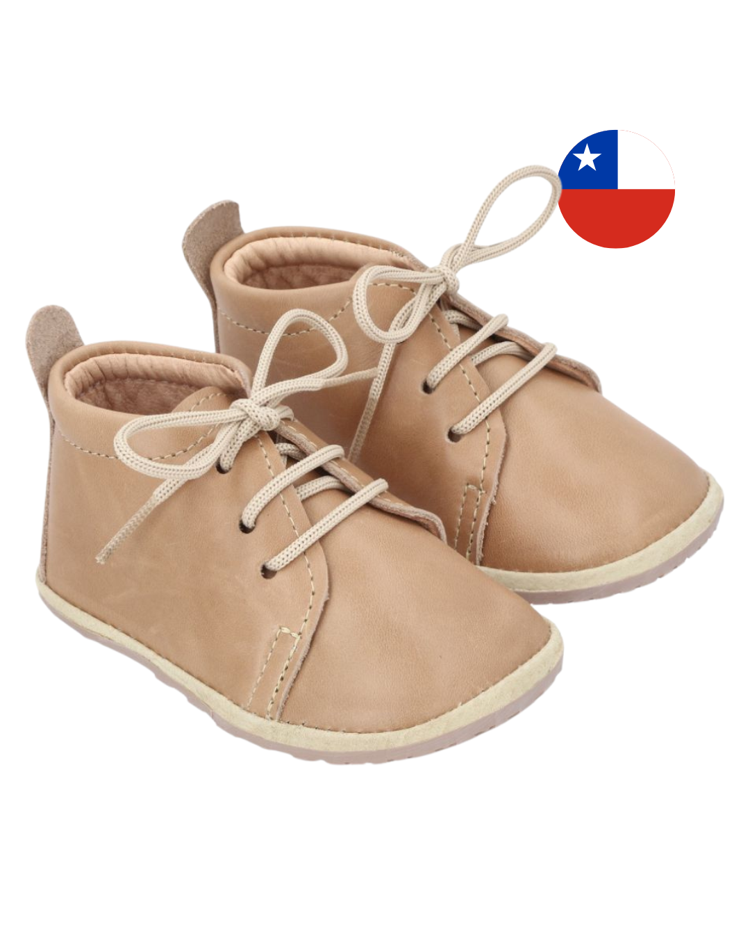 Botín "Cordón" Camel - Baby