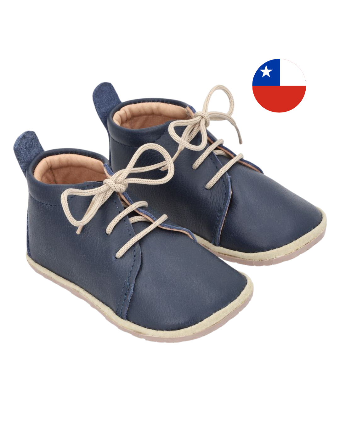 Botín "Cordón" Azul Marino - Infant