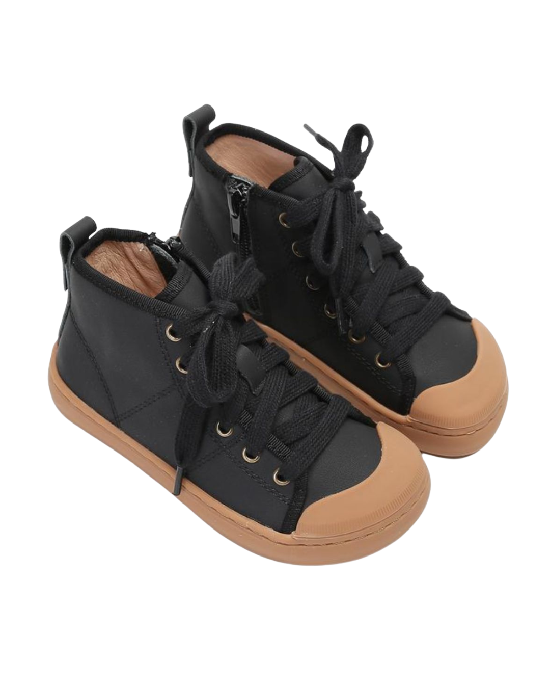 Botín "Zip" Negro - Toddler