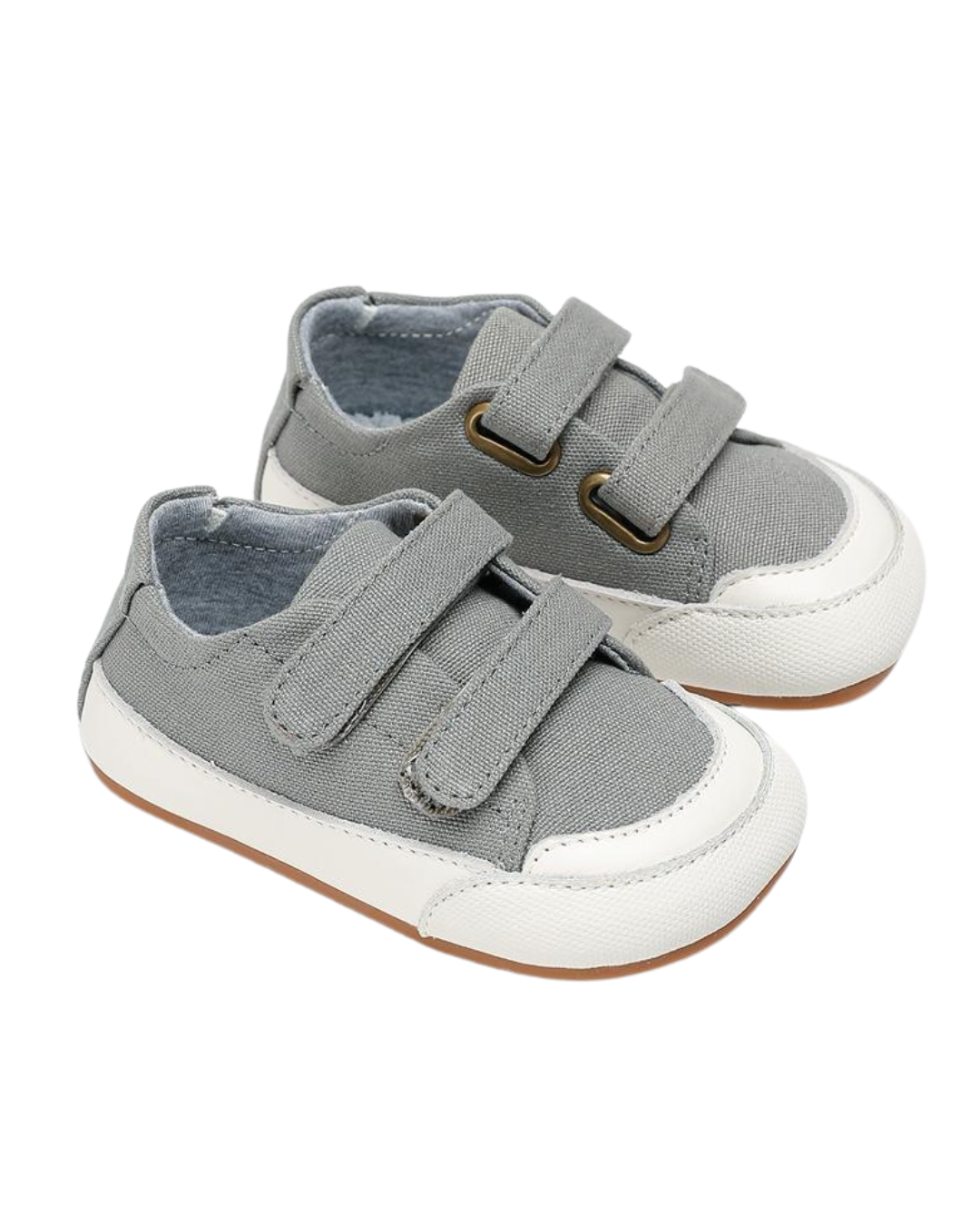 Zapatilla Lona "Fresh" Verde Grisáceo" - Baby