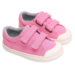 Zapatilla Lona "Fresh" Fucsia con Brillos - Kids