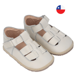 Sandalia Ergonómica Crudo con velcro - Infant