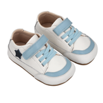 Zapatilla New "Star" Blanca con Estrella Azul - Infant