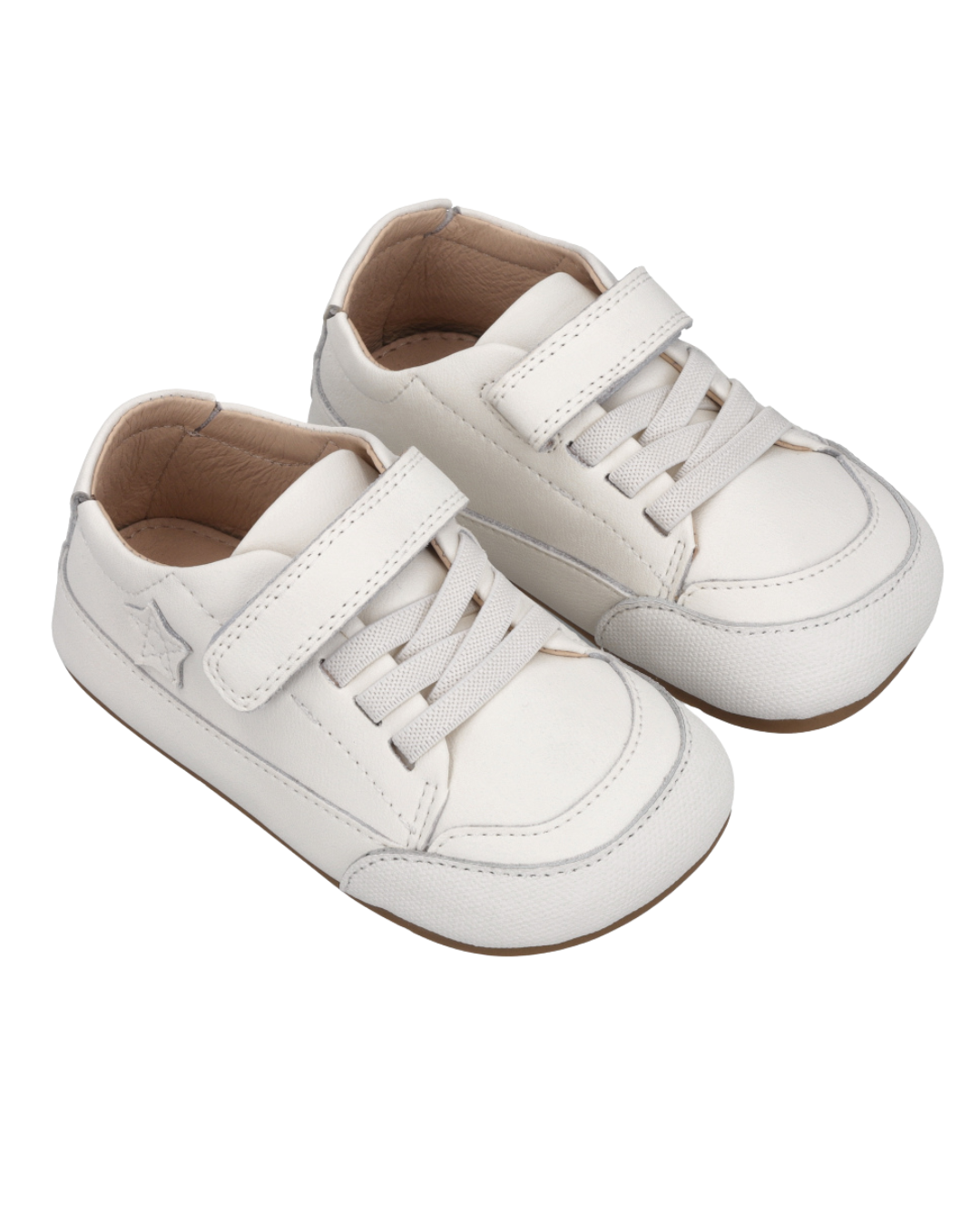 Zapatilla New "Star" Blanca con Estrella Blanca - Infant