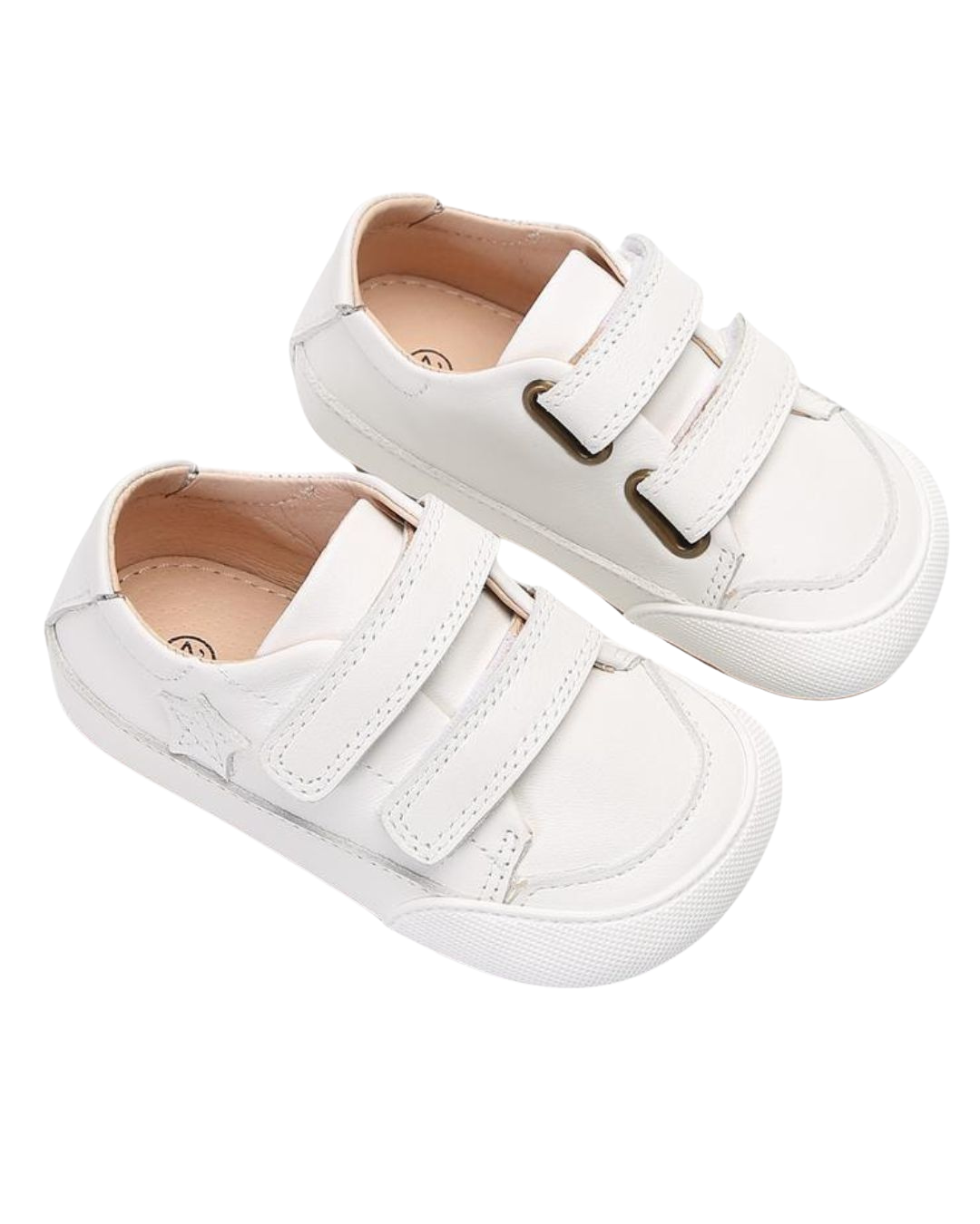 Zapatilla "Star" School Blanca con velcro - Infant