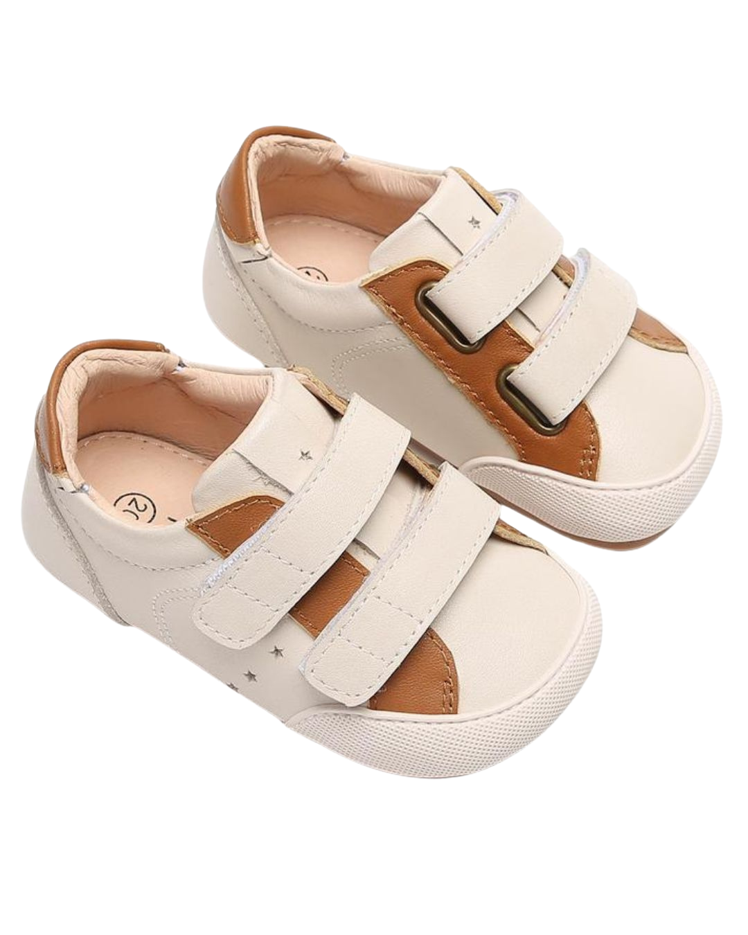 Zapatilla "Twist" Beige/Café - Baby