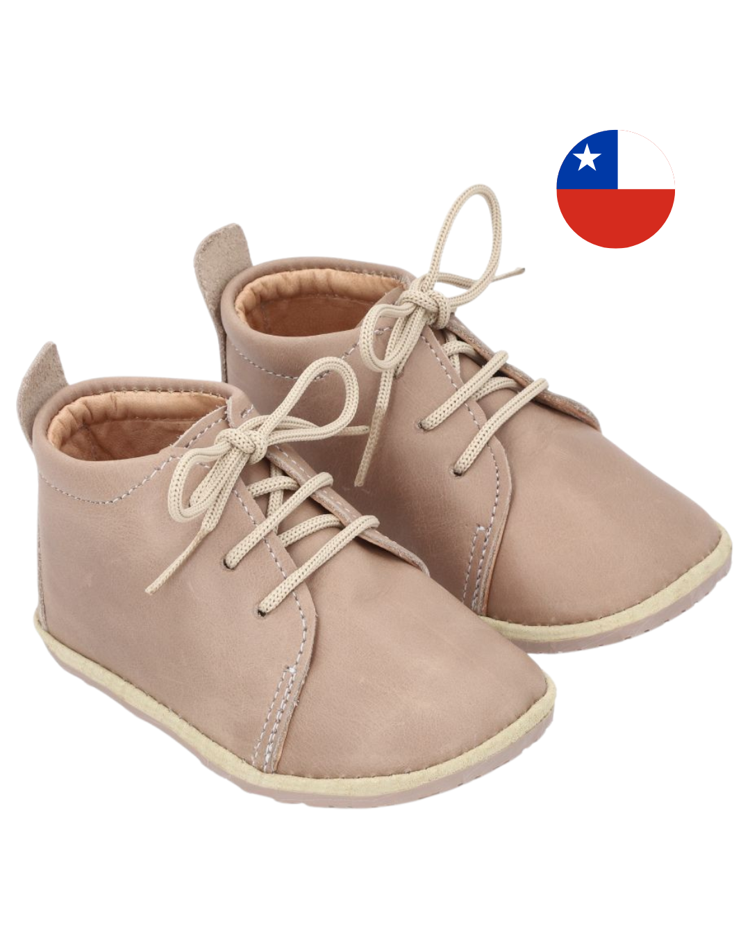 Botín "Cordón" Beige - Infant