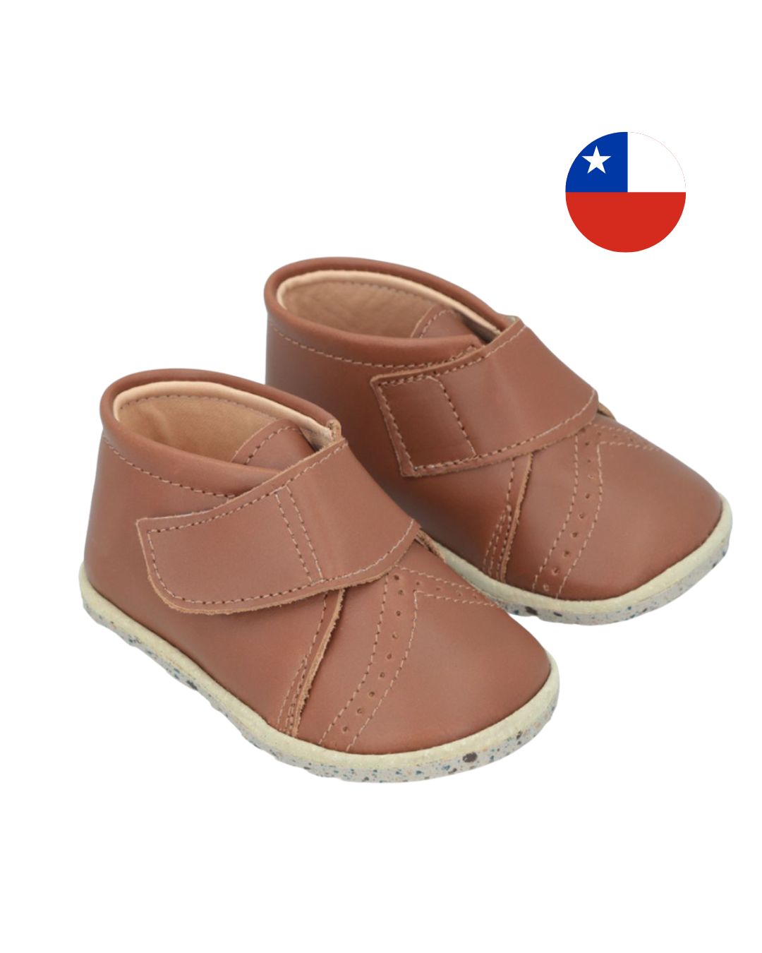 Zapato "Comfy Plus" Café Habano Chiporro interior - Baby
