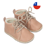 Botín "Cordón" Camel con Chiporro - Baby