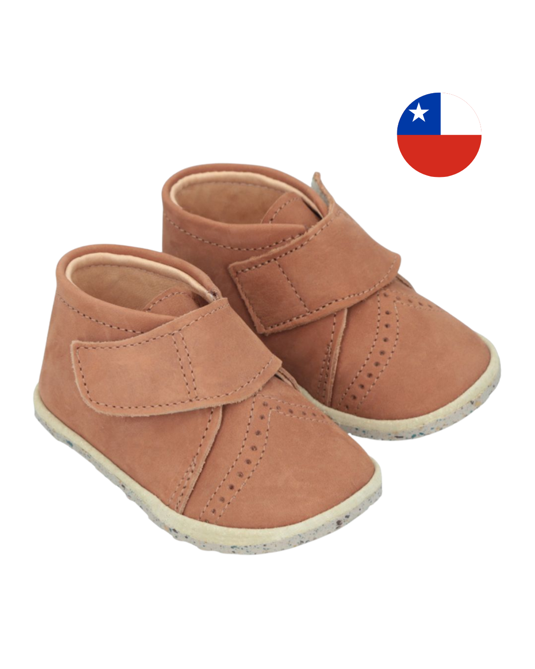 Zapato "Comfy Plus" Café Gamuza - Baby