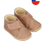 Botín Corto "Comfy Plus" Camel con Chiporro - Baby