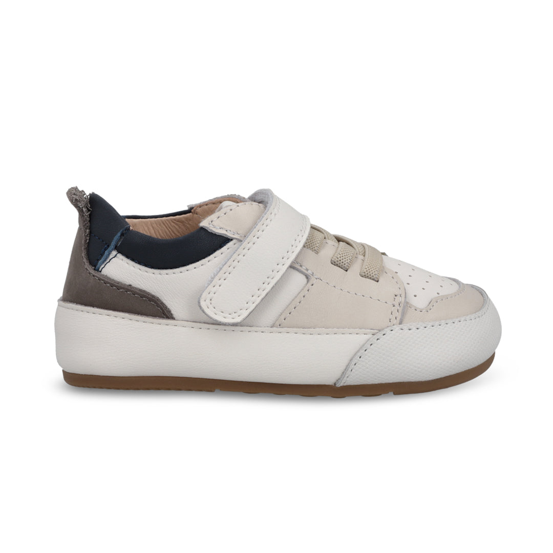 Zapatilla "Fun" Beige con Azul - Baby