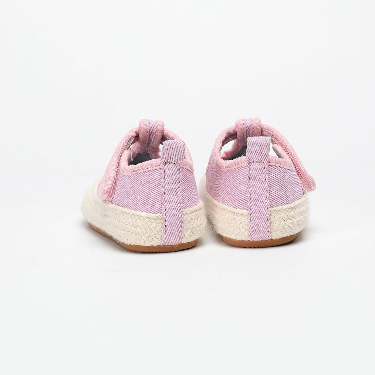 Alpargata Lona "Shiny" Rosado Brillos Plateados - Infant