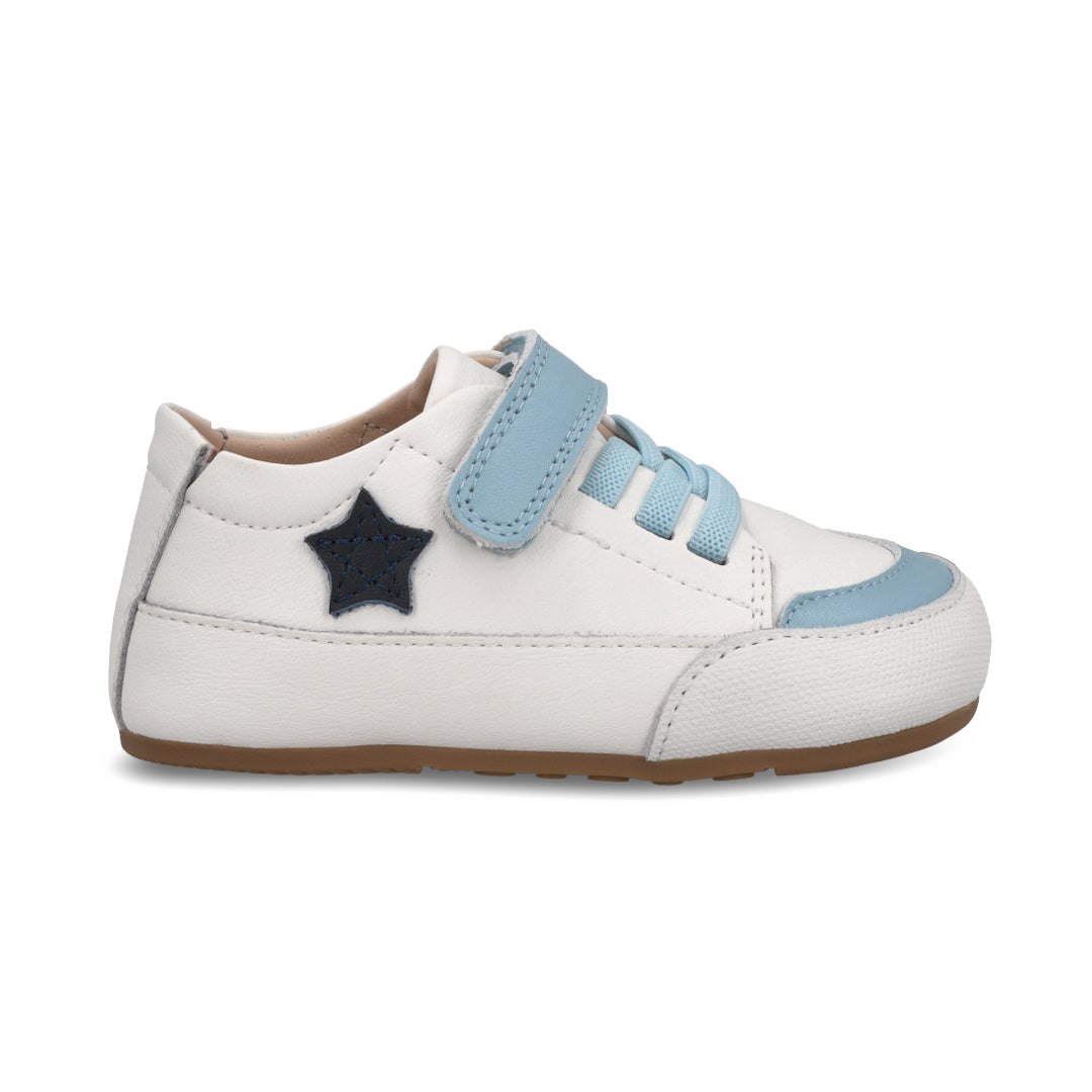 Zapatilla New "Star" Blanca con Estrella Azul - Infant