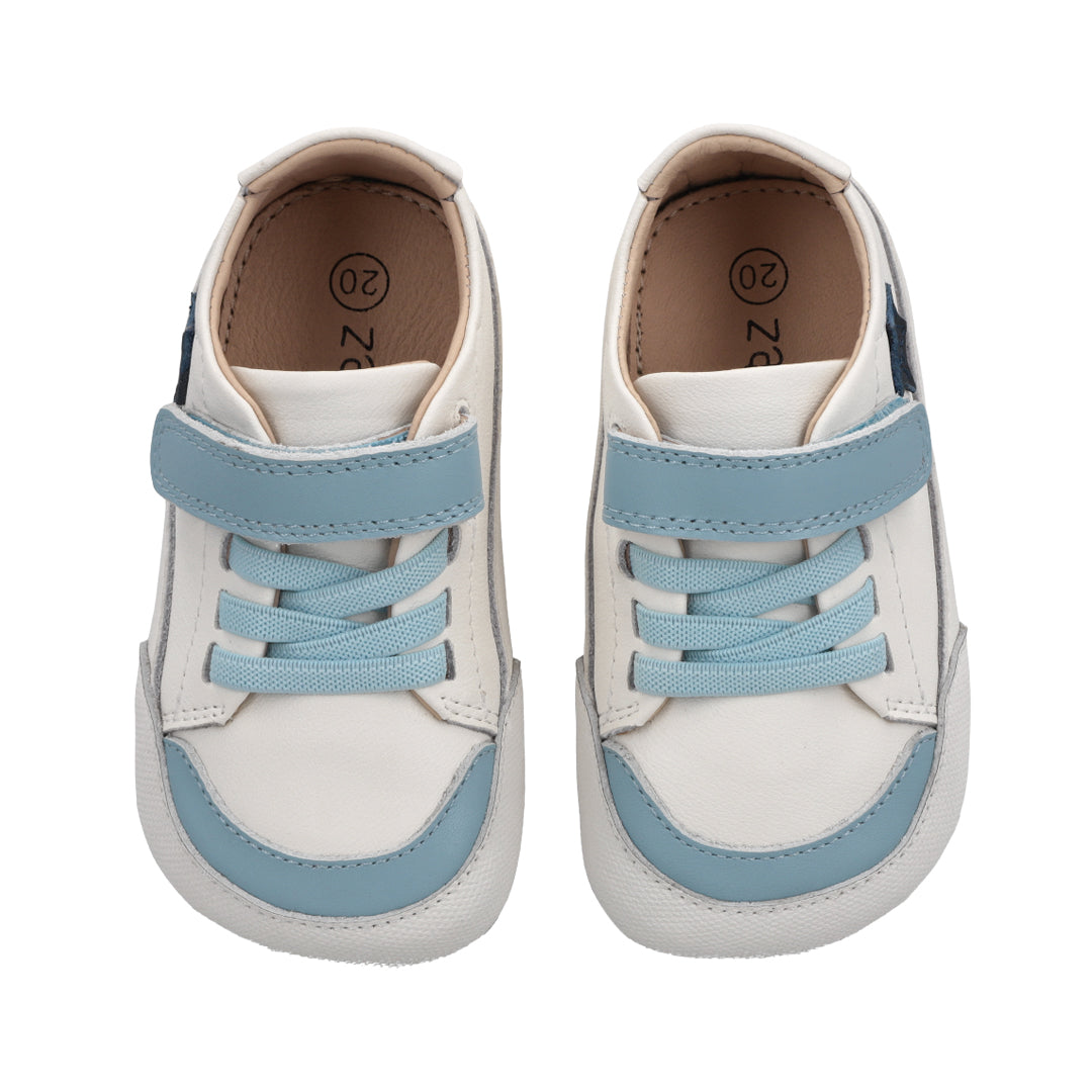 Zapatilla New "Star" Blanca con Estrella Azul - Infant