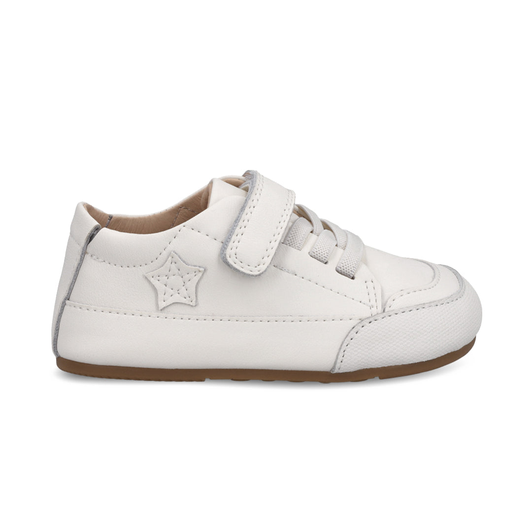 Zapatilla New "Star" Blanca con Estrella Blanca - Infant