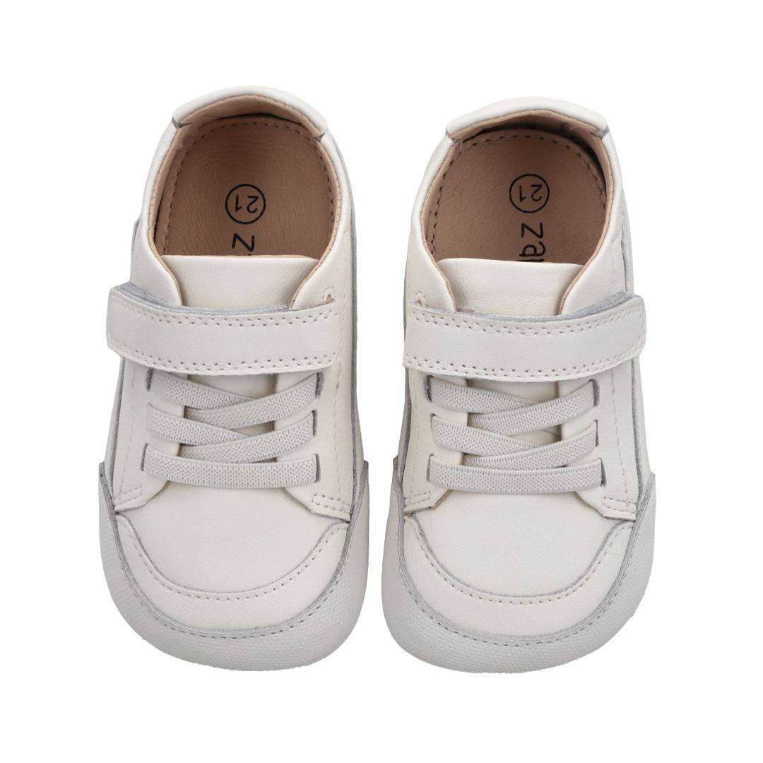 Zapatilla New "Star" Blanca con Estrella Blanca - Infant