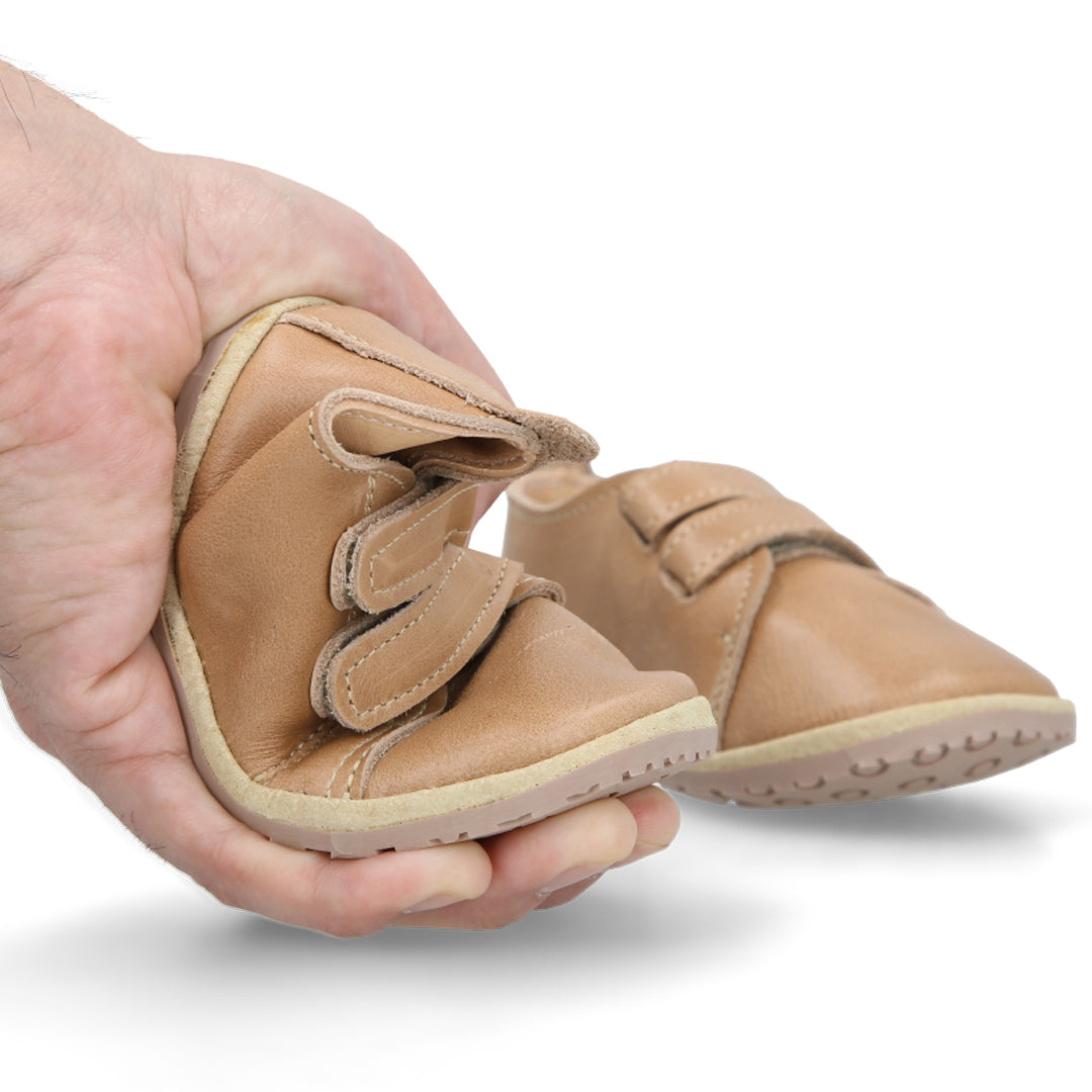 Zapato "Step" Camel - Baby